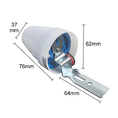 LD-TTK-05 AC 220V 10A Waterproof Adjustable Automatic Light Sensor - Street Lamp Photocell - 3