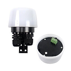 LD-TTK-07 AC 220V 25A Dual Output Waterproof Adjustable Automatic Light Sensor - Street Lamp Photocell - 2