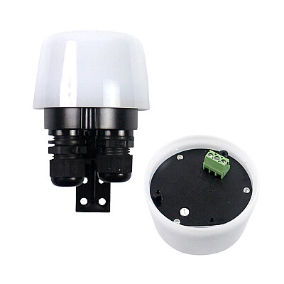 LD-TTK-07 AC 220V 25A Dual Output Waterproof Adjustable Automatic Light Sensor - Street Lamp Photocell - 2