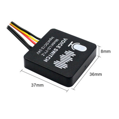 LD-YY-Z 12-24V Dual Color Voice Controlled Cabinet Lighting Sensor - 3