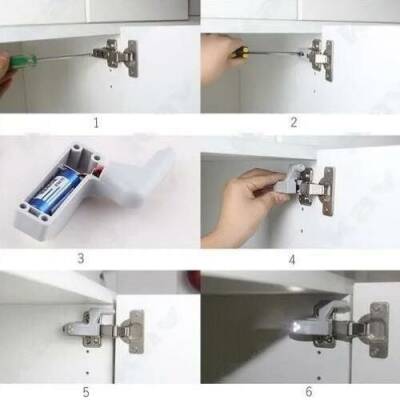LED Lighting Inside the Cabinet - Daylight - 2