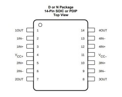 LF347N DIP-14 OpAmp Entegresi - 2