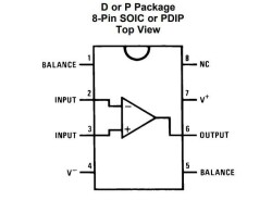LF356M SOIC-8  SMD OpAmp Entegresi - 2