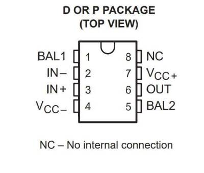 LF411CN DIP-8 OpAmp Entegresi - 2