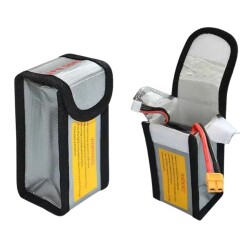 Lipo Battery Fireproof Protection Bag - 6.4x5x12.5 cm - 1