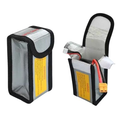 Lipo Battery Fireproof Protection Bag - 6.4x5x12.5 cm - 1