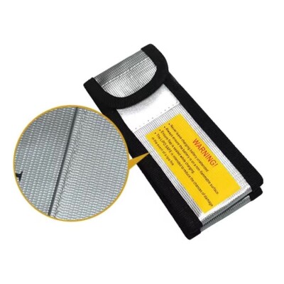 Lipo Battery Fireproof Protection Bag - 6.4x5x12.5 cm - 3