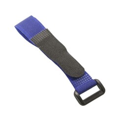 Lipo Battery Holder Velcro Tape 20x200mm - Blue