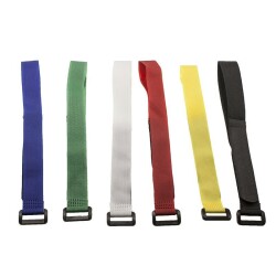 Lipo Battery Holder Velcro Tape 20x400mm - Black - 2