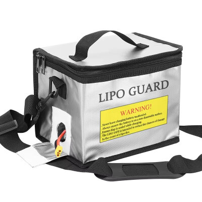 Lipo Pil Kemerli Yanmaz Koruma Çantası - 215x145x165mm - 3