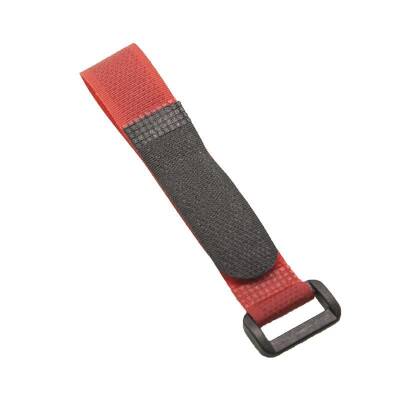 Lipo Pil Tutucu Cırt Bant 20x200mm - Kırmızı - 1