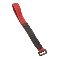 Lipo Pil Tutucu Cırt Bant 20x400mm - Kırmızı