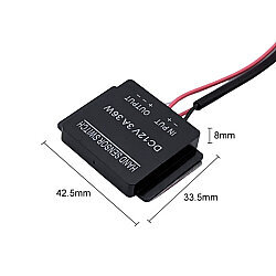 LJ-CM-03 12V 3A Dual Color Hand Sweep Mirror Sensor - 3