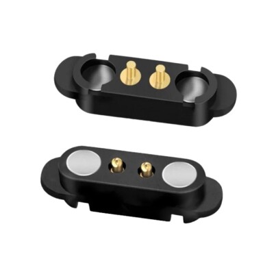 LK-2PIN-1450404 2-Pin 2.54mm Pogo Pin Magnetic Connector Set - 1
