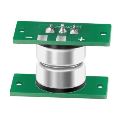 LK-2PIN-R1052-PCB2011 2-Pin 10mm Pogo Pin Magnetic Connector Set - With PCB - 2