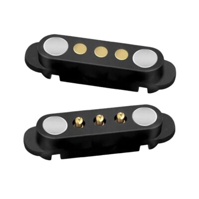LK-3PIN-1700404 3-Pin 2.54mm Pogo Pin Manyetik Konnektör Takımı - 1