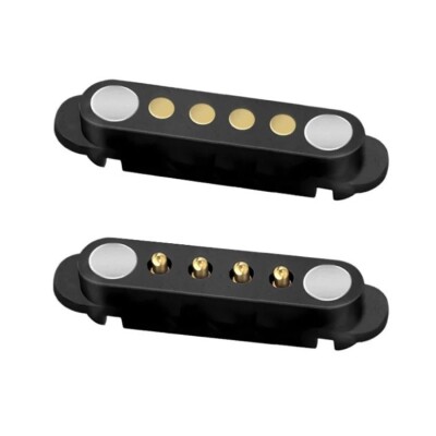 LK-4PIN-1950404 4-Pin 2.54mm Pogo Pin Magnetic Connector Set - 1