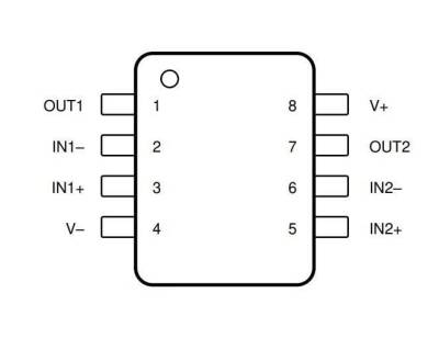 LM258DR SOIC-8 SMD OpAmp Entegresi - 2