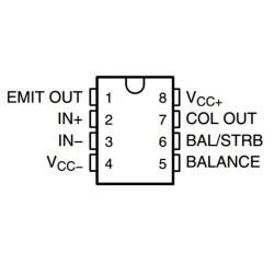LM311P DIP-8 Komparatör Entegresi - 2