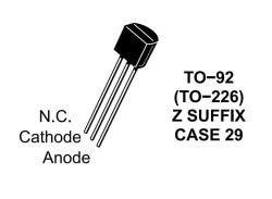 LM385Z 2.5V TO-92 Düşük Gerilim Referans Diyotu - 2