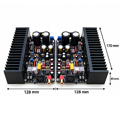 LM3886 2x120W Hifi 2 Kanal Stereo Amfi Modülü - 4