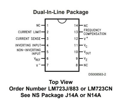 LM723 SMD SO14 Entegre - 2