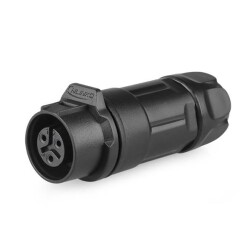 LP-12-J03PP-02-001 3-Pin Waterproof Connector - Female