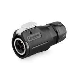 LP-16-C03PE-01-001 3-Pin Su Geçirmez Konnektör - Erkek