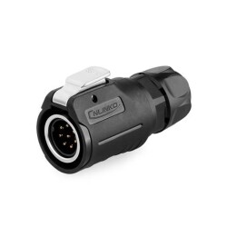 LP-16-C08PE-01-001 8-Pin Waterproof Connector - Male