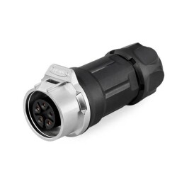 LP-16-J05PP-01-001 5-Pin Su Geçirmez Konnektör - Dişi
