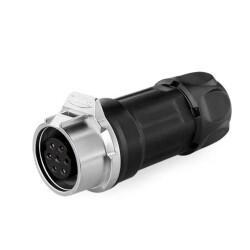 LP-16-J07PP-01-001 7-Pin Waterproof Connector - Female