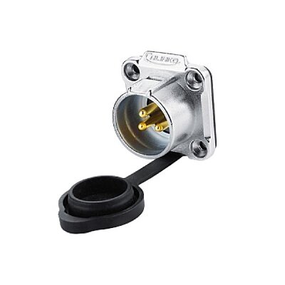 LP-20-C03SX-03-401 3-Pin Su Geçirmez Konnektör - Erkek - 1