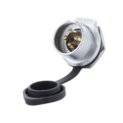 LP-20-C04SX-03-101 4-Pin Waterproof Connector - Male