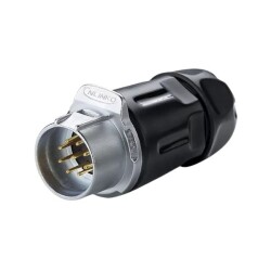 LP-20-C09PP-01-001 9-Pin Waterproof Connector - Male