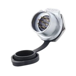 LP-20-C09SX-03-101 9-Pin Waterproof Connector - Male