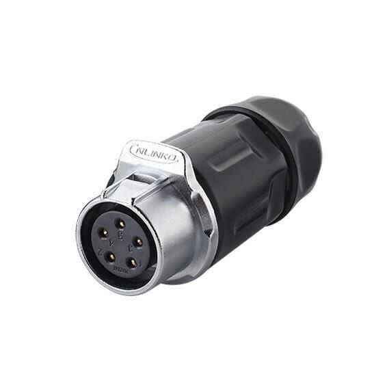 LP-20-J05PP-01-001 5-Pin Su Geçirmez Konnektör - Dişi