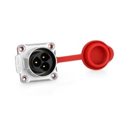 LP-24-C03SX-03-401 3-Pin Su Geçirmez Konnektör - Erkek