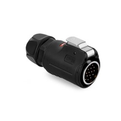 LP-24-C19PE-01-001 19-Pin Waterproof Connector - Male