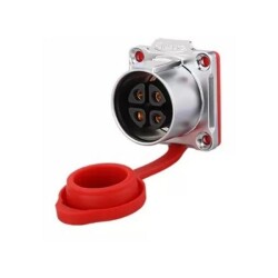 LP-24-J04SX-03-401 4-Pin Su Geçirmez Konnektör - Dişi