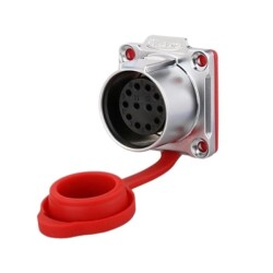 LP-24-J12SX-03-401 12-Pin Waterproof Connector - Female