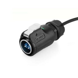 LP24-F0-LC-FC-3M-001 Waterproof Fiber Optic Connector - Male
