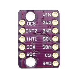 LSM6DS3 İvmeölçer ve Gyro Sensörü - 2