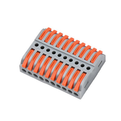 LT-223-10X 10-Giriş 10-Çıkış Kablo Birleştirici Klemens - 1