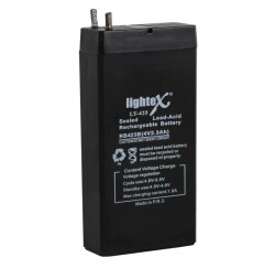 LT-425 4V 2.5 Ah Maintenance-Free Searchlight Battery
