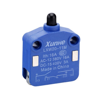 LXW20-11M 8mm Micro Switch 4-Pin with Magnet - 1