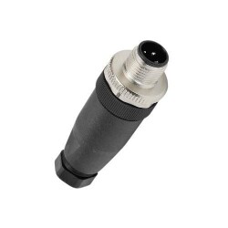 M12 5 Pin Erkek Konnektör