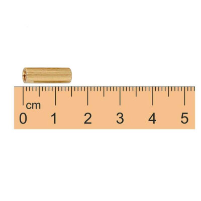 M2 15mm Metal Female-Female Spacer (Standoff) - Metal Distance - 1