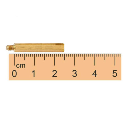 M2 25mm Metal Female-Male Spacer (Standoff) - Metal Distance - 1