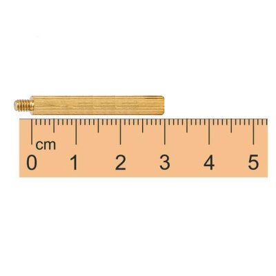 M2 30mm Metal Dişi-Erkek Aralayıcı (Standoff) - Metal Distans - 1