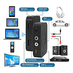 M2R Bluetooth 6.0 Kablosuz Ses Alıcısı - 3